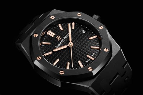 audemars piguet black ceramic royal oak 34mm